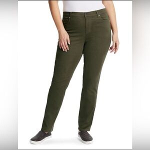 Earl Jeans Green Skinny Jeans Stretch Denim